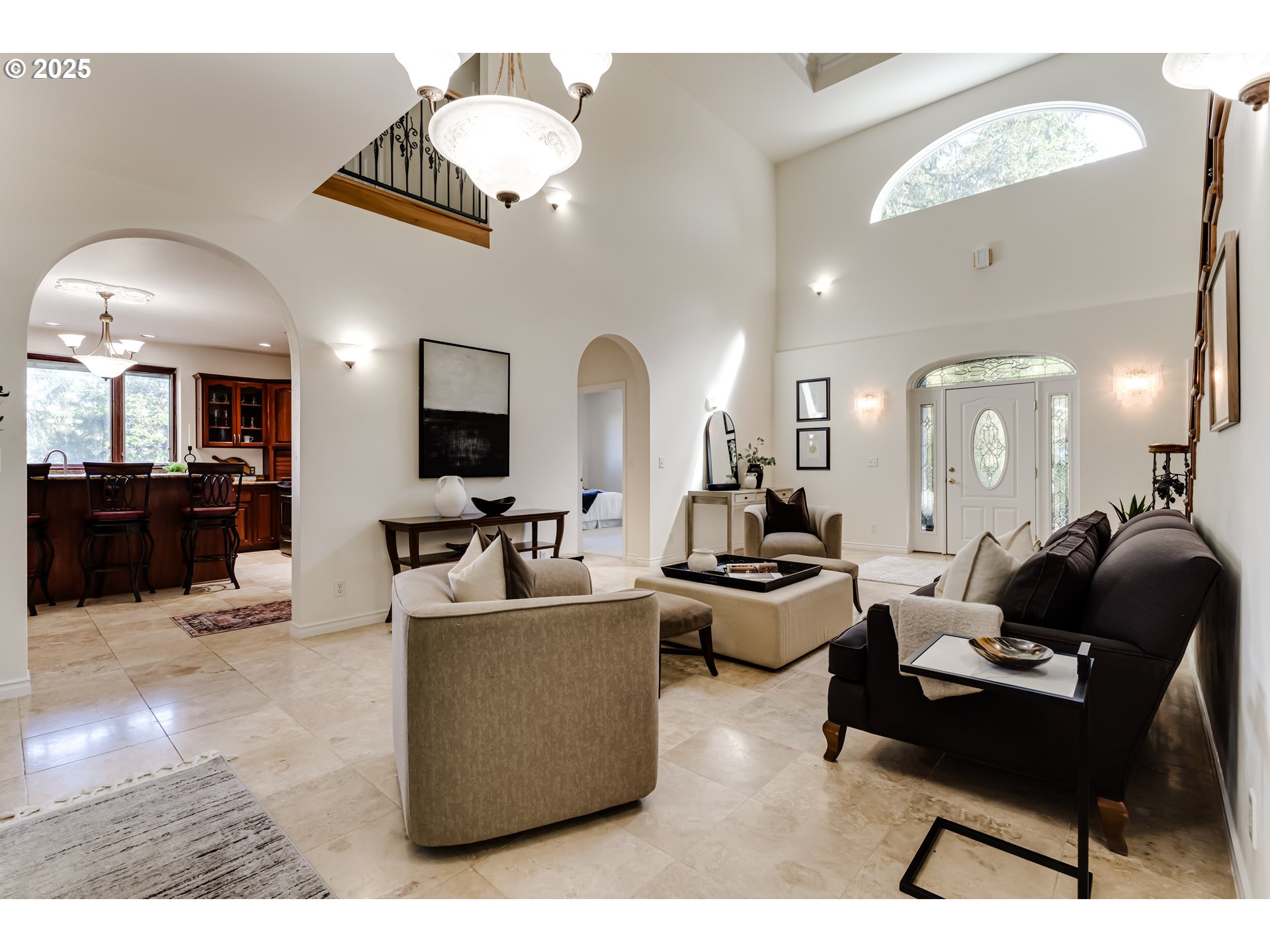 27161 Briggs Hill Road Eugene, OR 97405 - Photo 8 of 47 a living room with furniture and a flat screen tv