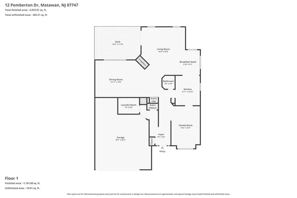 $800,000 | 12 Pemberton Drive, Old Bridge, NJ 07747