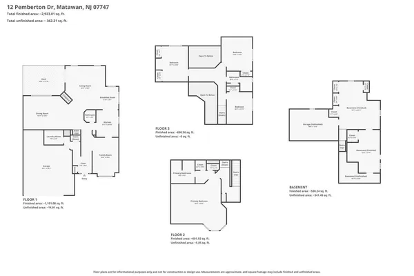 $800,000 | 12 Pemberton Drive, Old Bridge, NJ 07747