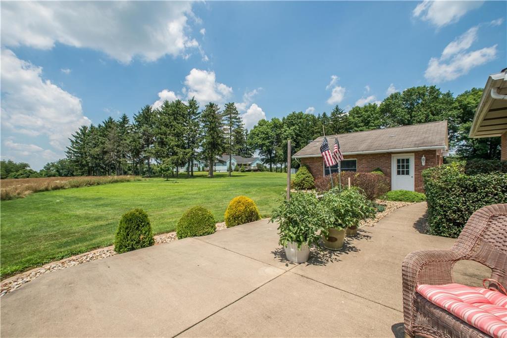662 Bocktown Cork Road Clinton, PA 15026 - Photo 24 of 25 Alternate view of the rear patio.