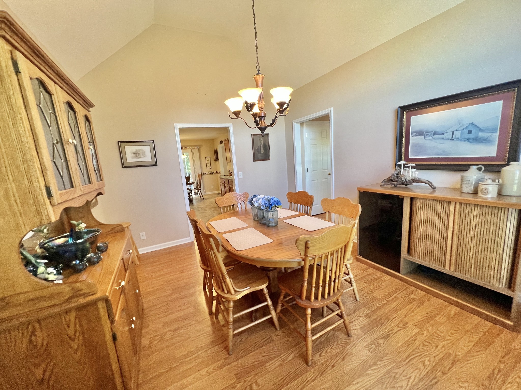 291 Bailey Lane Pleasant View, TN 37146 - Photo 11 of 37 a dining room with furniture and wooden floor