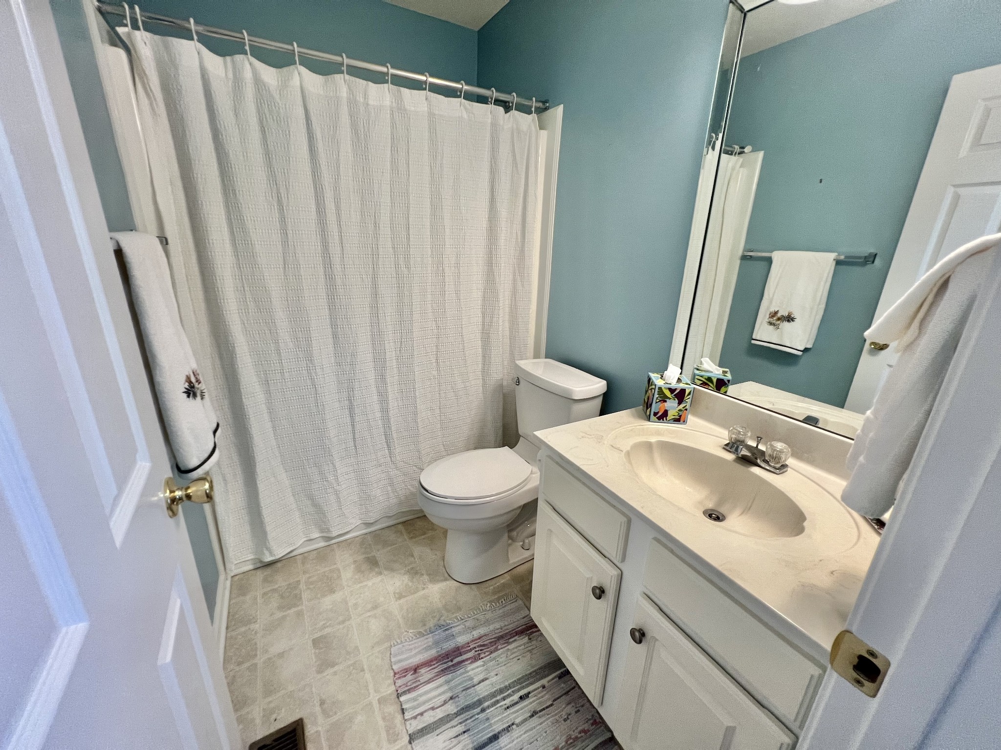291 Bailey Lane Pleasant View, TN 37146 - Photo 27 of 37 a bathroom with a sink toilet and shower