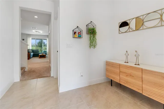 workspace with wooden floor