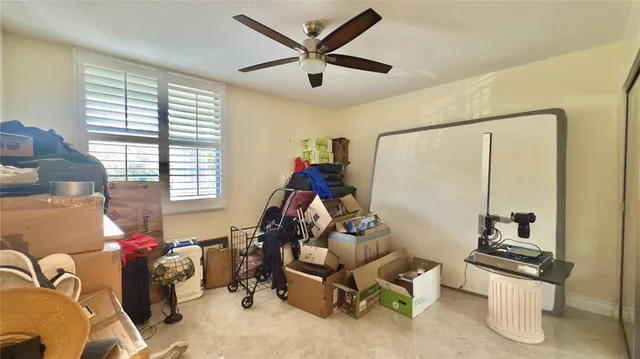 a room with furniture and a window