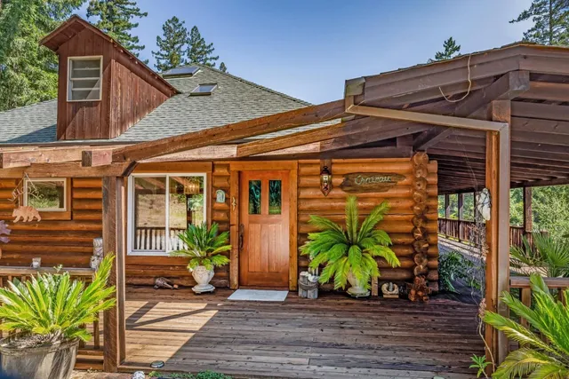 a picture of a counter top space with stainless steel appliances
