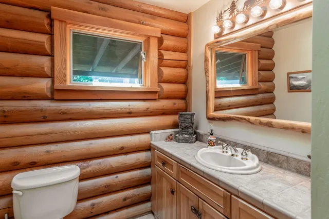 a view of a street with an outdoor space