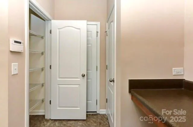 a view of walk in closet