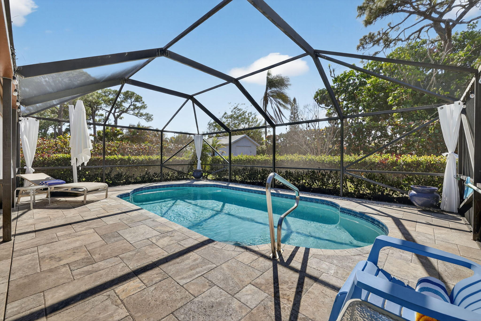 1252 East Madison Avenue Stuart, FL 34996 - Photo 35 of 43 a room with pool table and windows