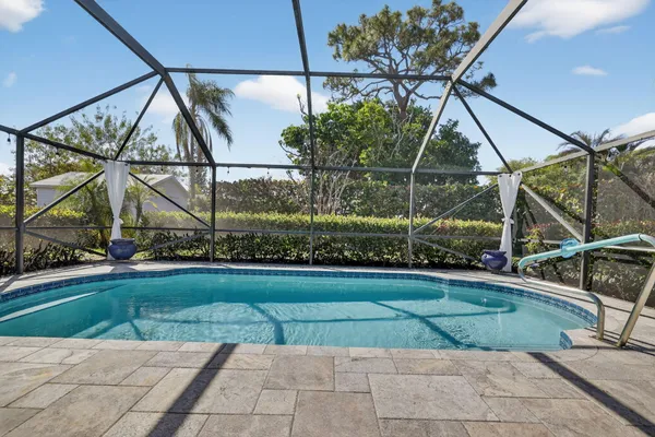 a view of outdoor space yard and swimming pool
