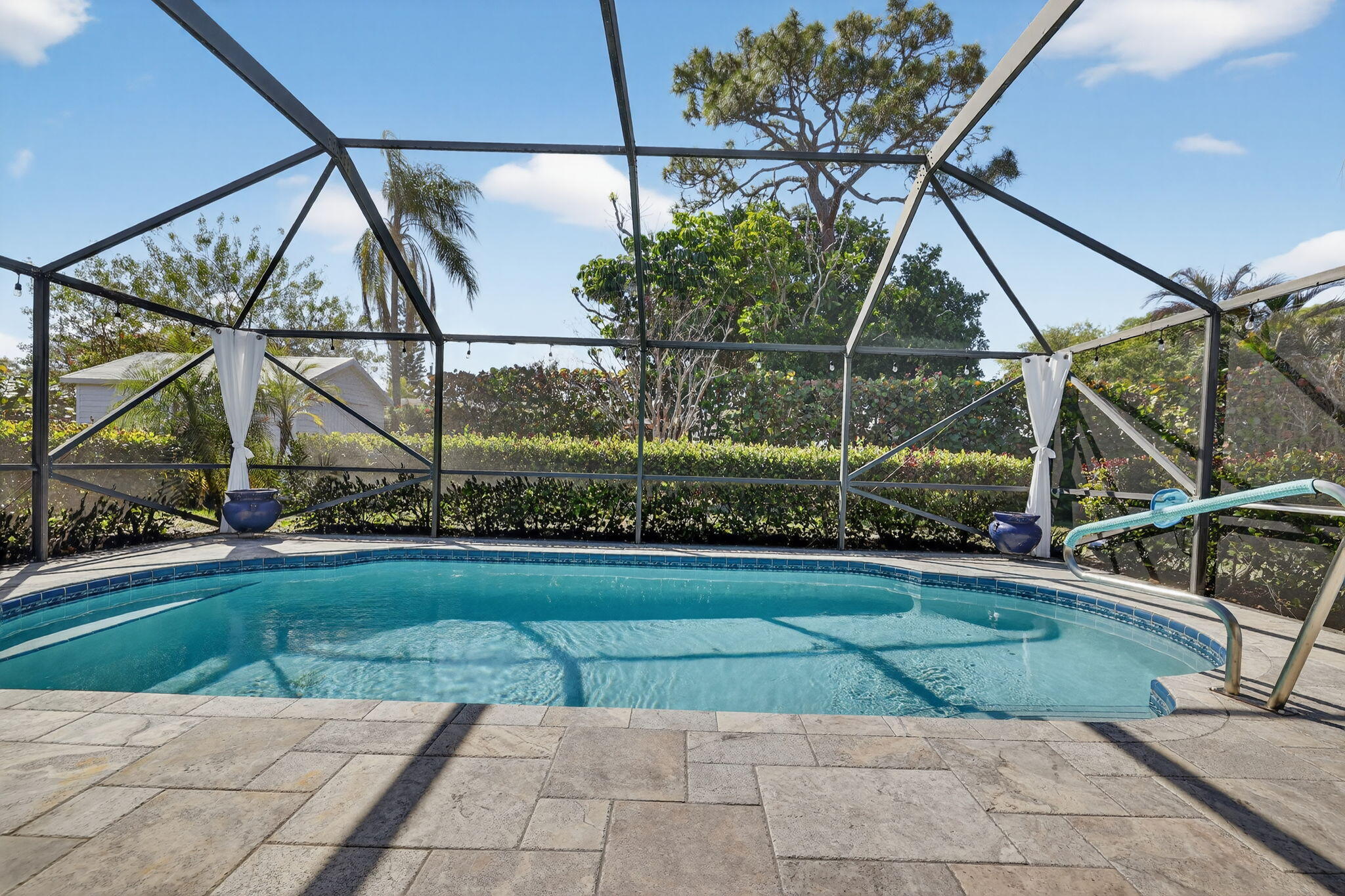 1252 East Madison Avenue Stuart, FL 34996 - Photo 43 of 43 a view of outdoor space yard and swimming pool