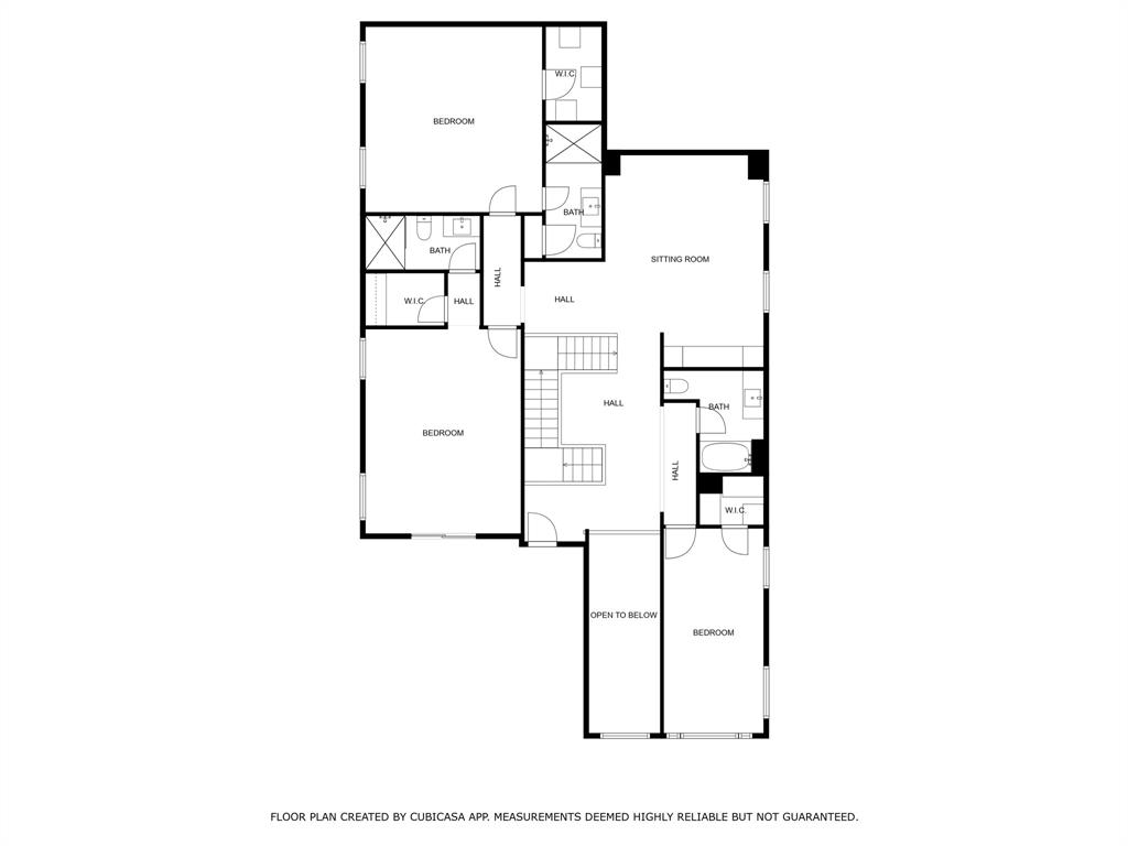 7503 Robin Road Dallas, TX 75209 - Photo 33 of 34 View of home floor plan