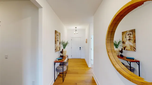 a view of a living room