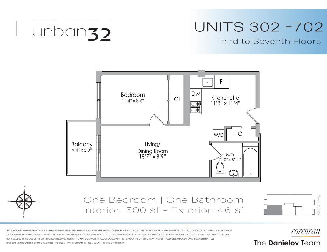 608 Ocean Avenue, Unit 402 Brooklyn, NY 11226 - Photo 8 of 8