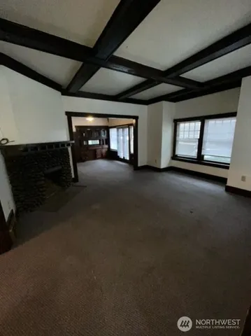 a view of large parking space