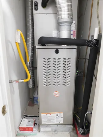 a view of water heater room