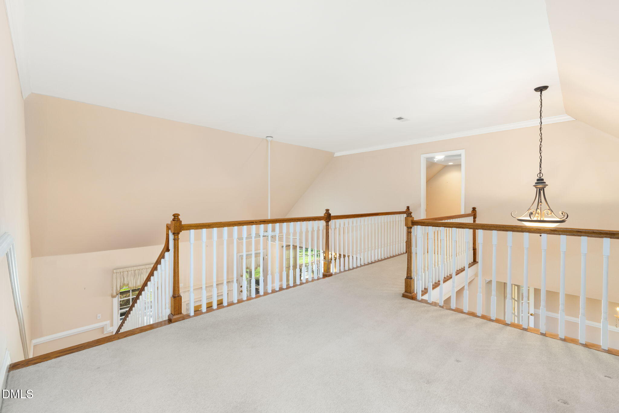 4076 Salem Farm Road Oxford, NC 27565 - Photo 29 of 55 a view of staircase with railing and white walls