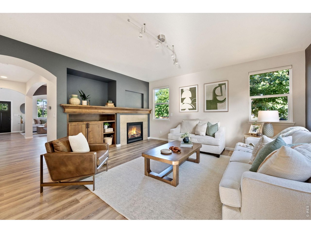 6363 Spring Valley Road Timnath, CO 80547 - Photo 11 of 43 Open concept & seamless flow from kitchen to sitting area.