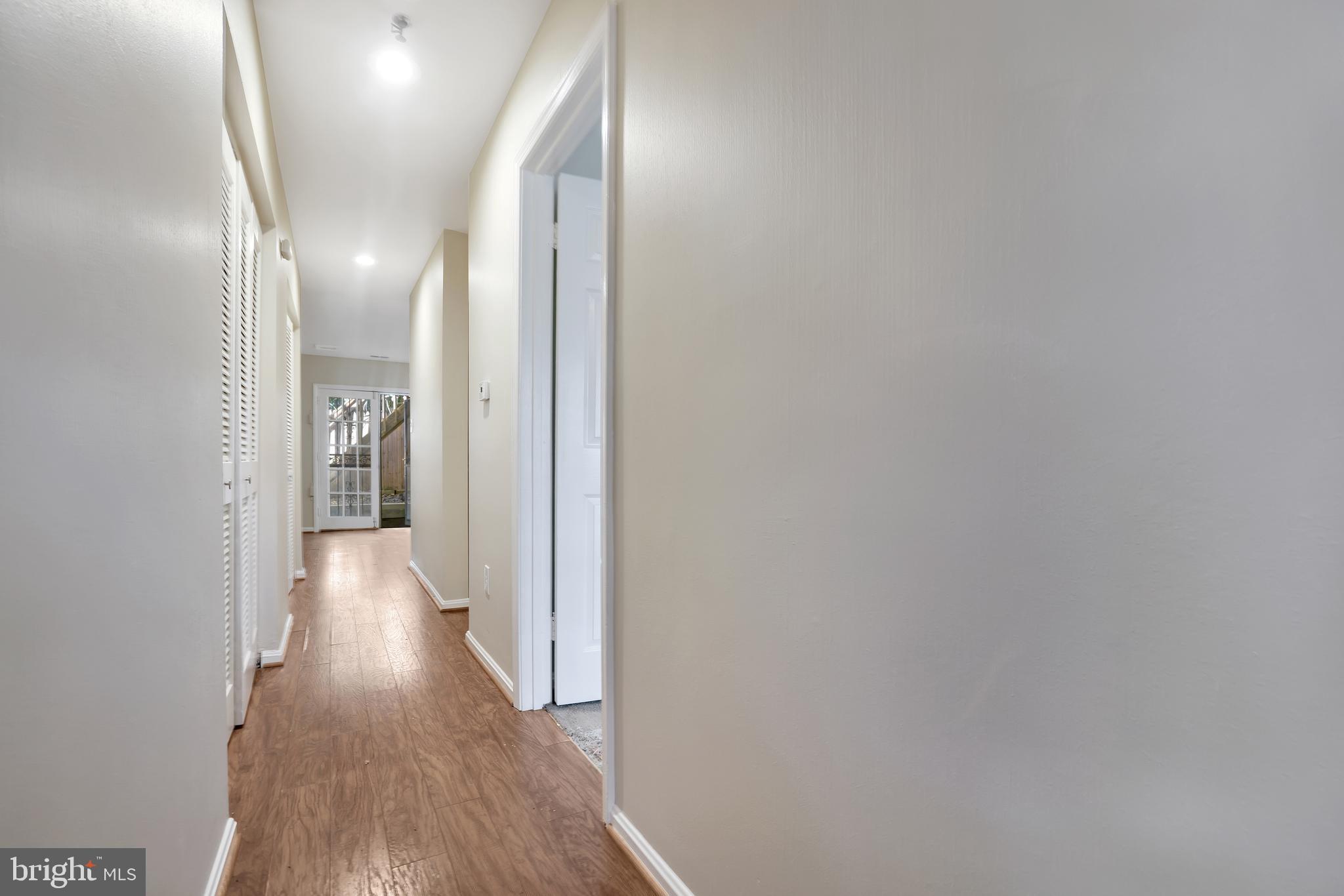 1649 Park Road Northwest Washington, DC 20010 - Photo 20 of 33 a view of hallway with wooden floor