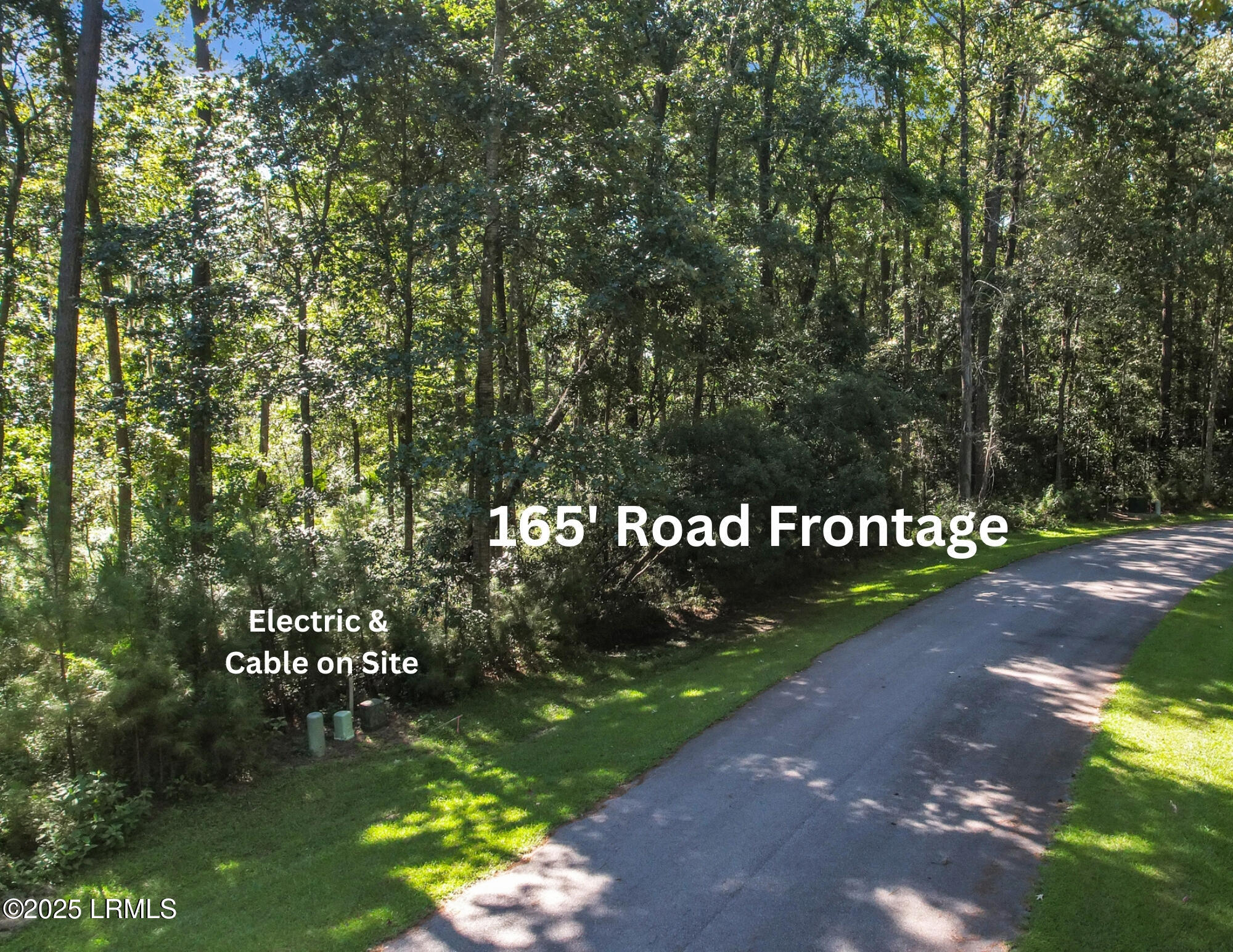 5 Blake Lane Seabrook, SC 29940 - Photo 3 of 86 165' Road Frontage with Text