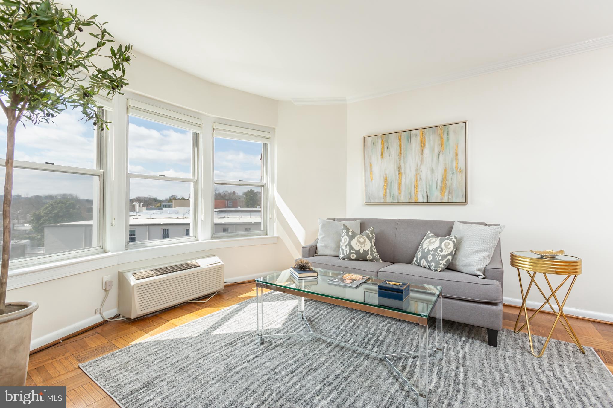 2500 Q Street Northwest, Unit 740 Washington, DC 20007 - Photo 6 of 25 Living room