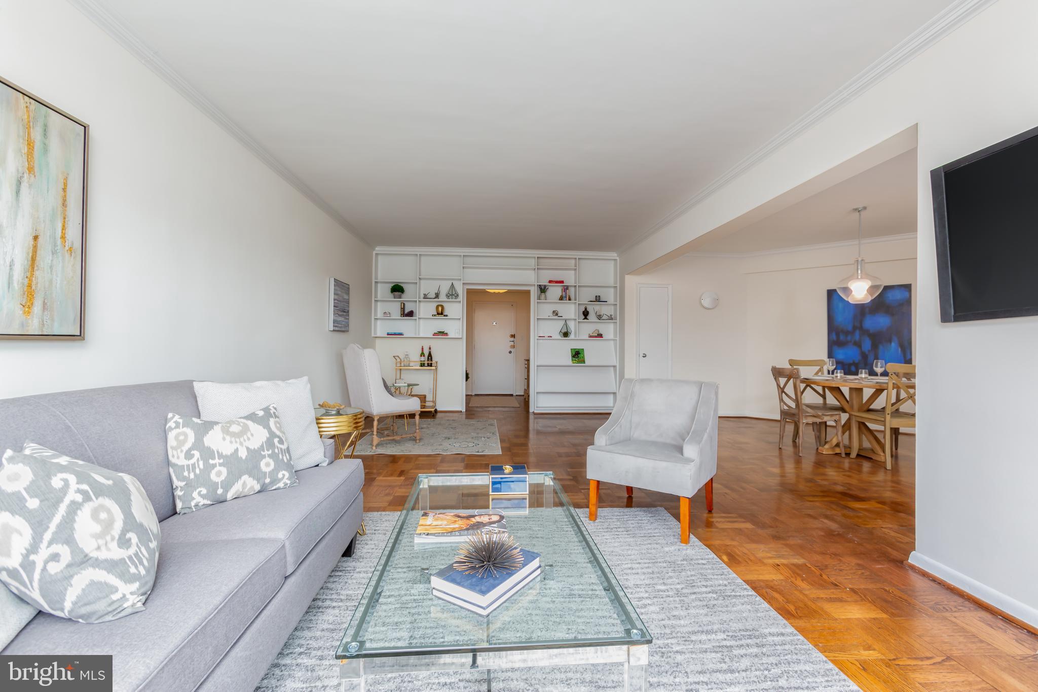2500 Q Street Northwest, Unit 740 Washington, DC 20007 - Photo 8 of 25 Living room