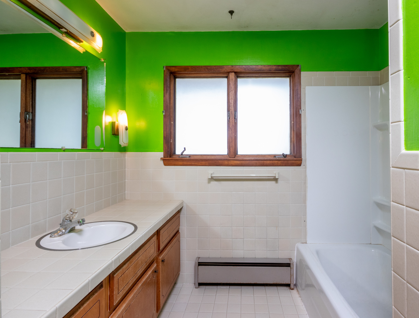 9096 Wesson Road Leland, IL 60531 - Photo 23 of 29 a bathroom with a sink and a mirror
