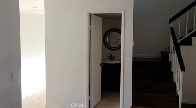 a close view of utility and utility room