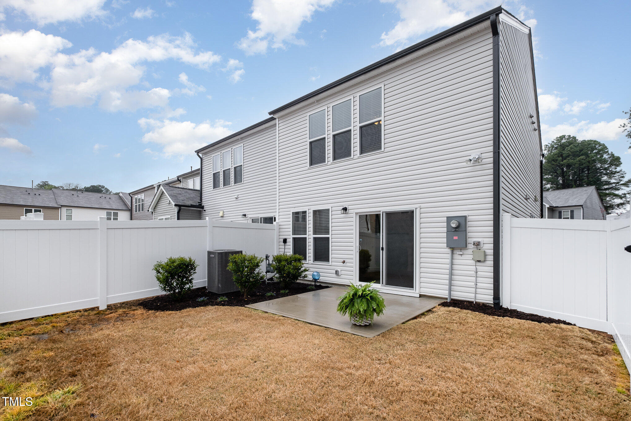 4220 Congleton Place Durham, NC 27703 - Photo 26 of 35 a view of a house with backyard and plants
