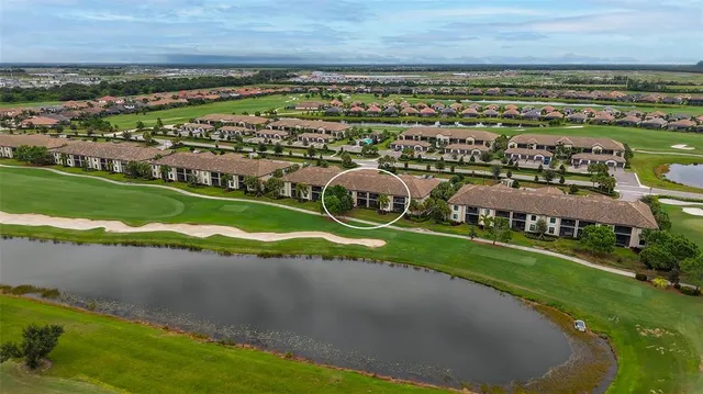 a view of a yard with a slide