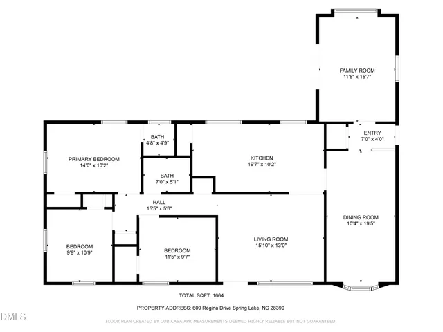 $145,000 | 609 Regina Drive, Spring Lake, NC 28390