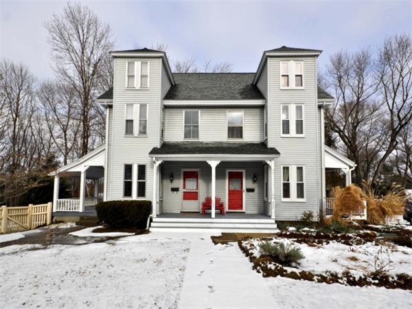 239 Walnut Street, Unit 239 Wellesley, MA 02481 - Photo 19 of 19 a front view of a house with a yard