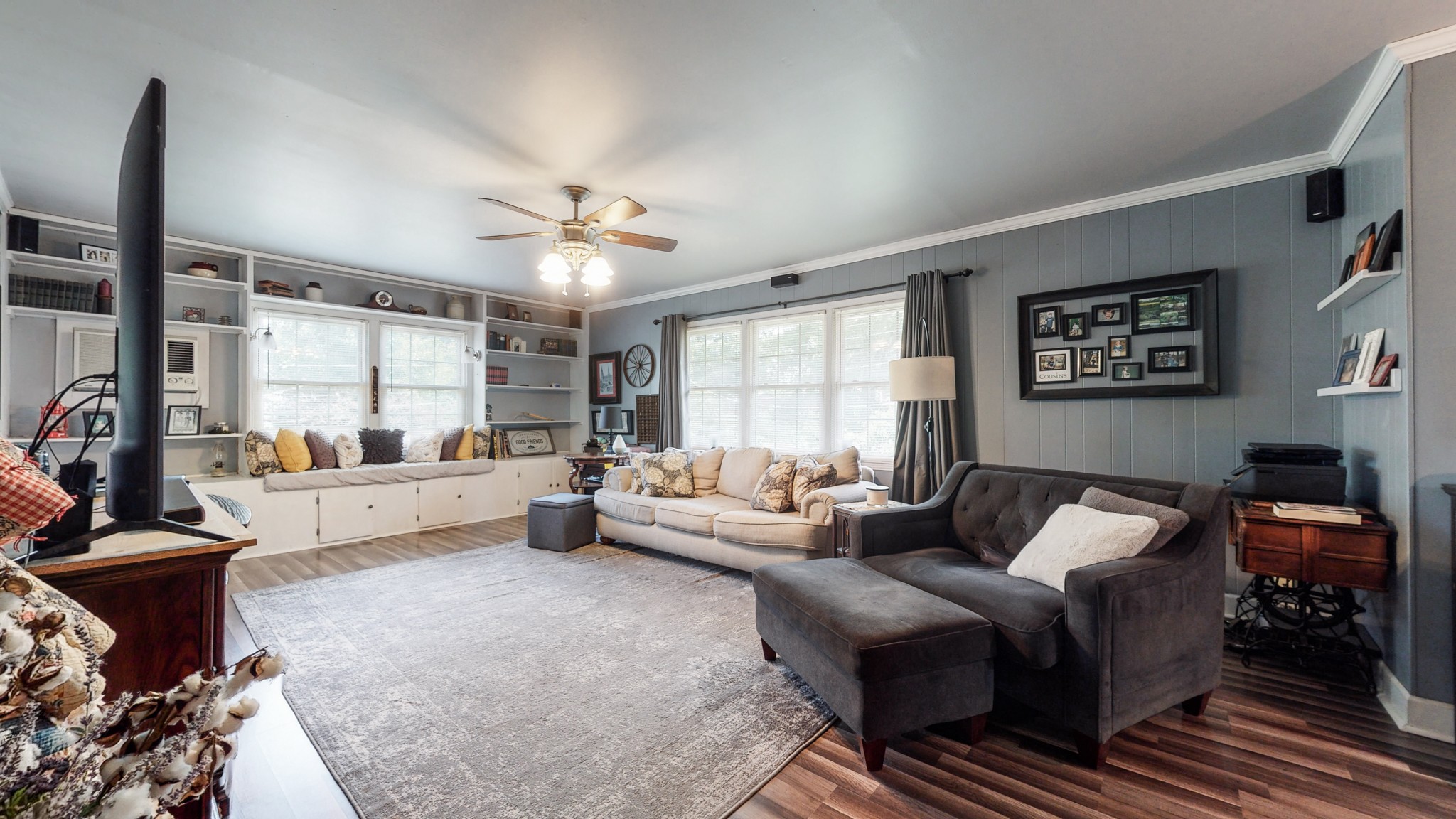 2101 Pea Ridge Road Clarksville, TN 37040 - Photo 14 of 59 a living room with furniture and a large window