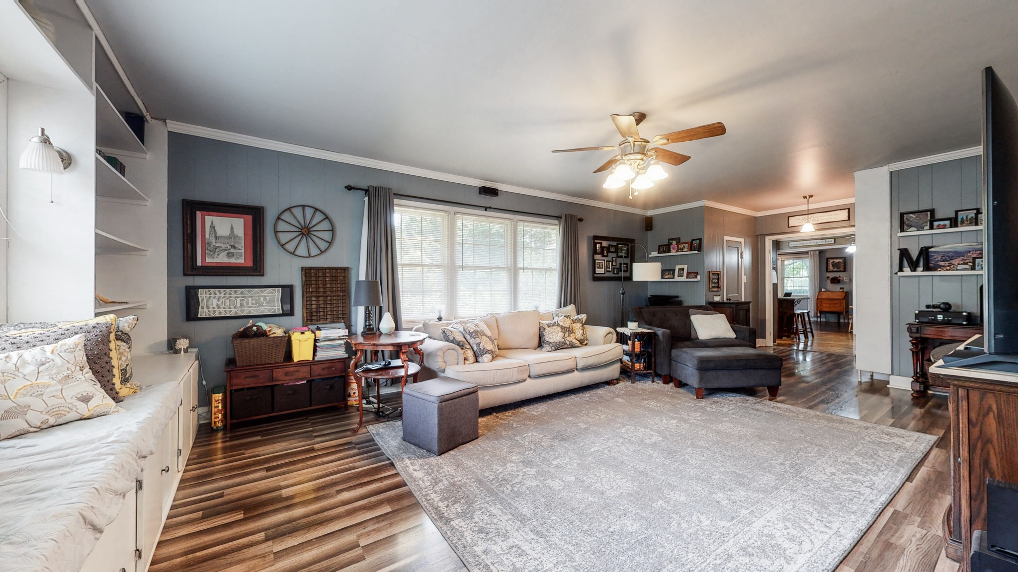 2101 Pea Ridge Road Clarksville, TN 37040 - Photo 15 of 59 a living room with furniture and a large window