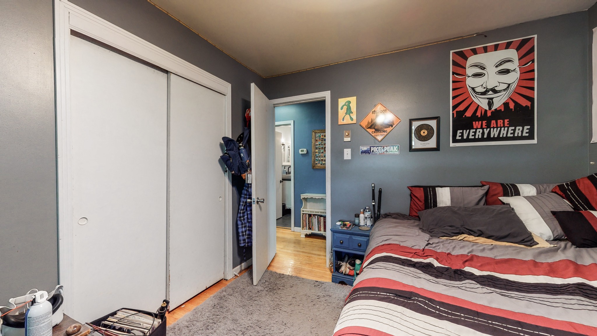 2101 Pea Ridge Road Clarksville, TN 37040 - Photo 20 of 59 a bedroom with a bed and a closet