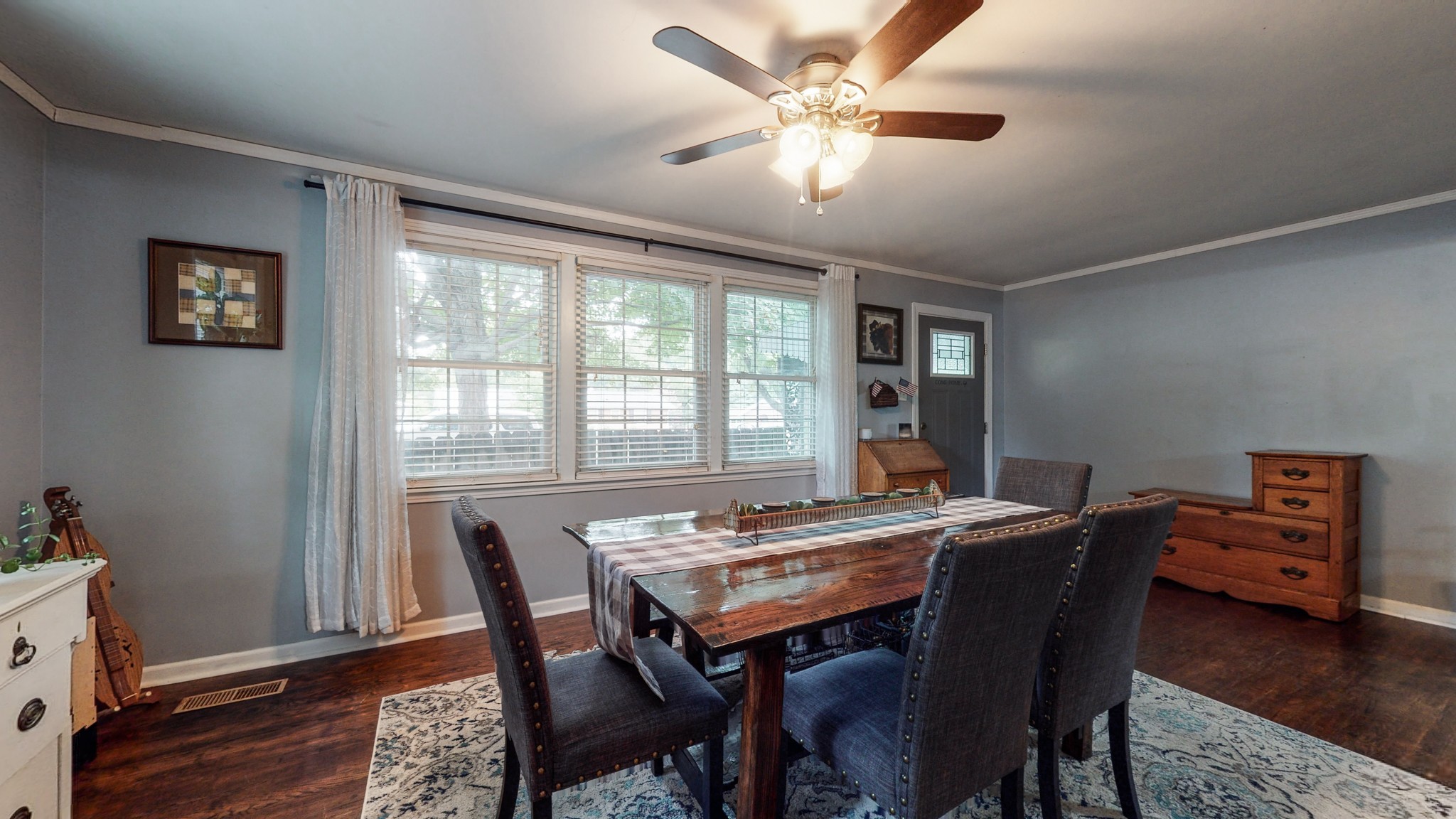 2101 Pea Ridge Road Clarksville, TN 37040 - Photo 4 of 59 a view of a dining room with furniture window and wooden floor