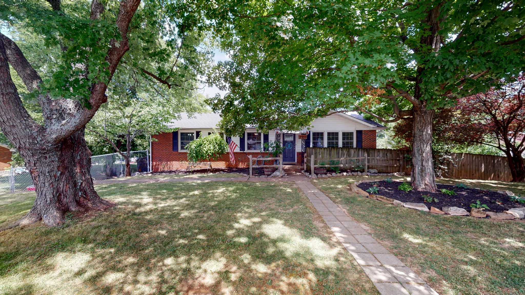 2101 Pea Ridge Road Clarksville, TN 37040 - Photo 49 of 59 a view of a house with backyard and sitting area