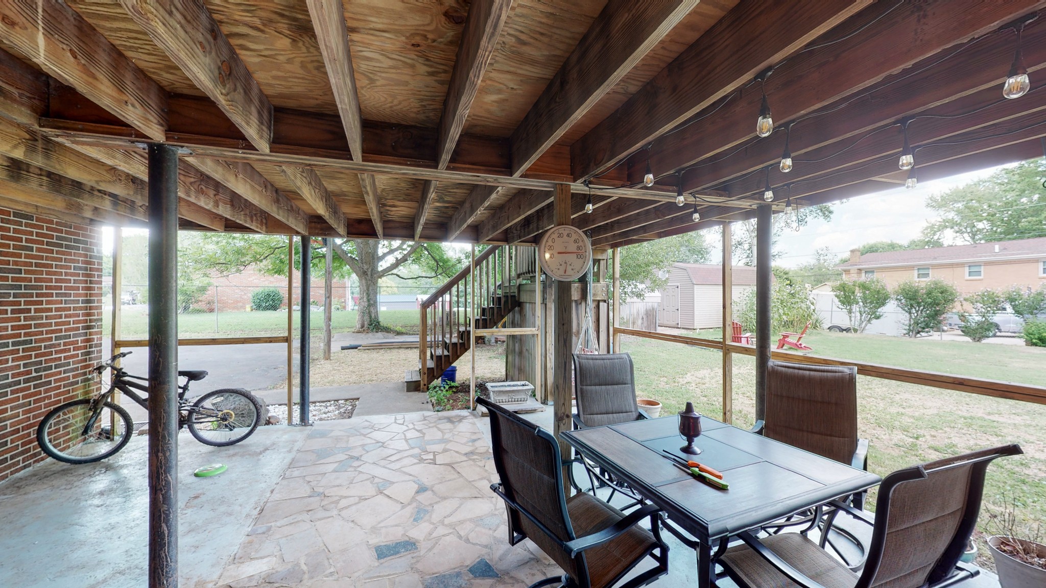 2101 Pea Ridge Road Clarksville, TN 37040 - Photo 57 of 59 a view of a chairs in patio with a table and chairs