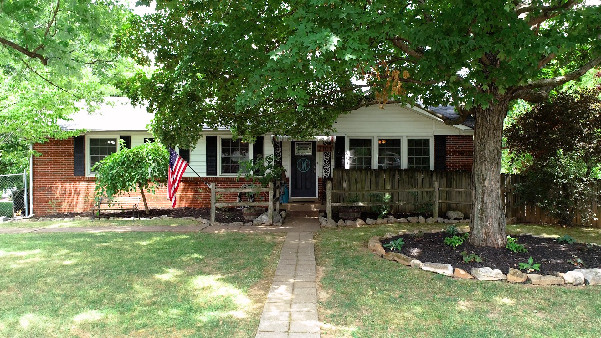 2101 Pea Ridge Road Clarksville, TN 37040 - Photo 58 of 59 a backyard of a house with yard barbeque oven and outdoor seating