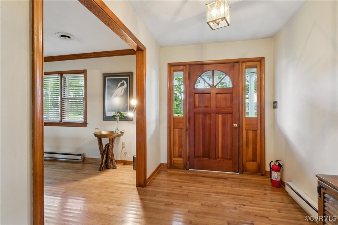 967 Lillys Neck Road Moon, VA 23119 - Photo 12 of 46 a view of livingroom with furniture and wooden floor