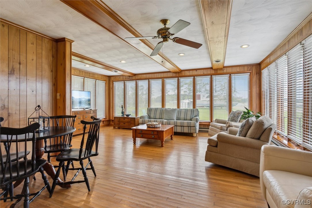 967 Lillys Neck Road Moon, VA 23119 - Photo 24 of 46 a living room with furniture and floor to ceiling windows