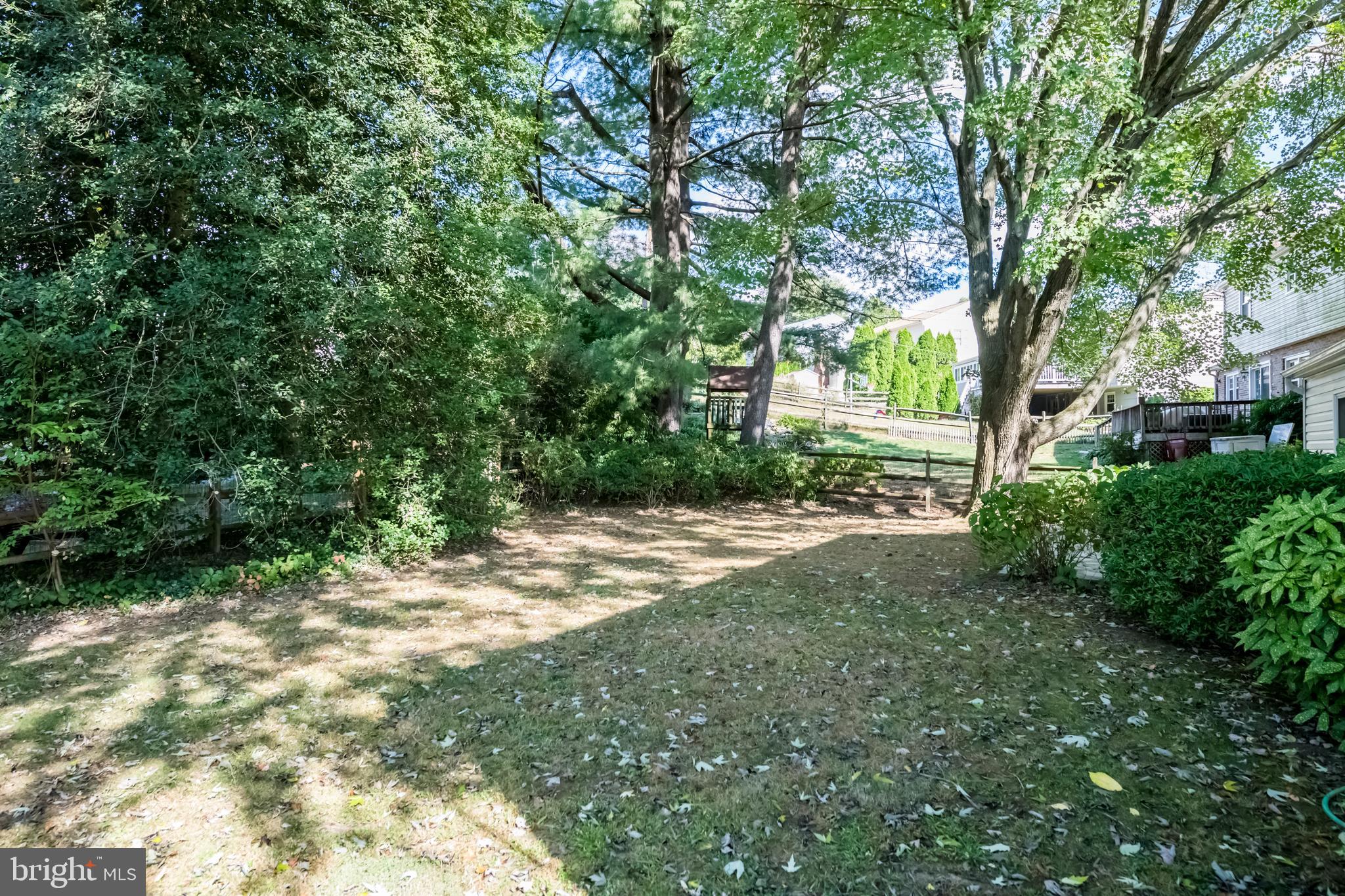 802 Ramshead Circle Cockeysville, MD 21030 - Photo 26 of 33 Large fenced yard with mature landscaping