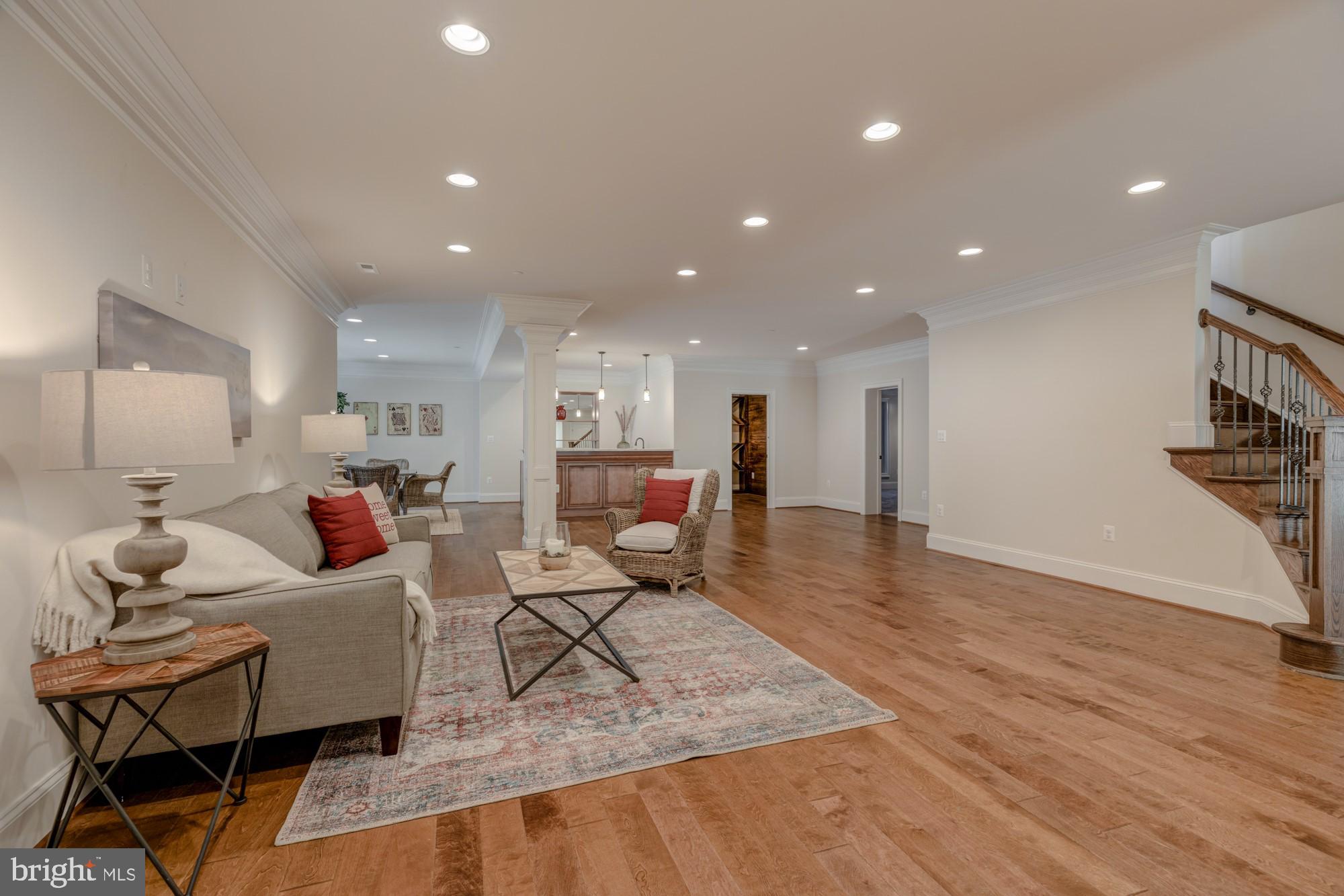 8412 Kingsgate Road Potomac, MD 20854 - Photo 12 of 20 Lower Level Family Room