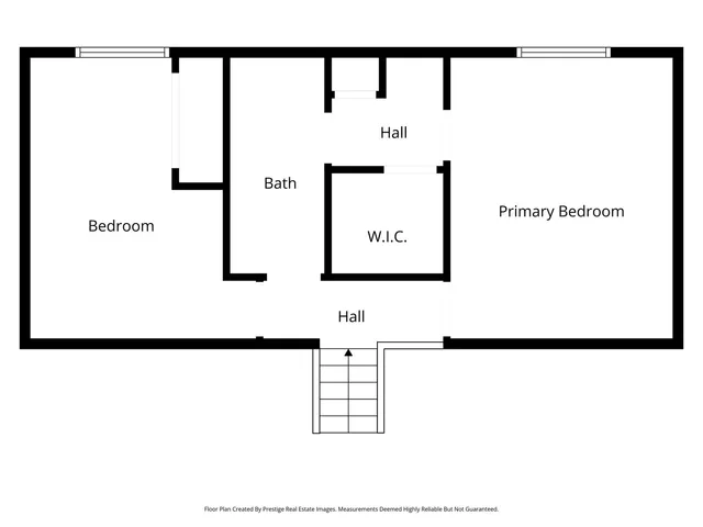 a picture of a bench in front of a white house