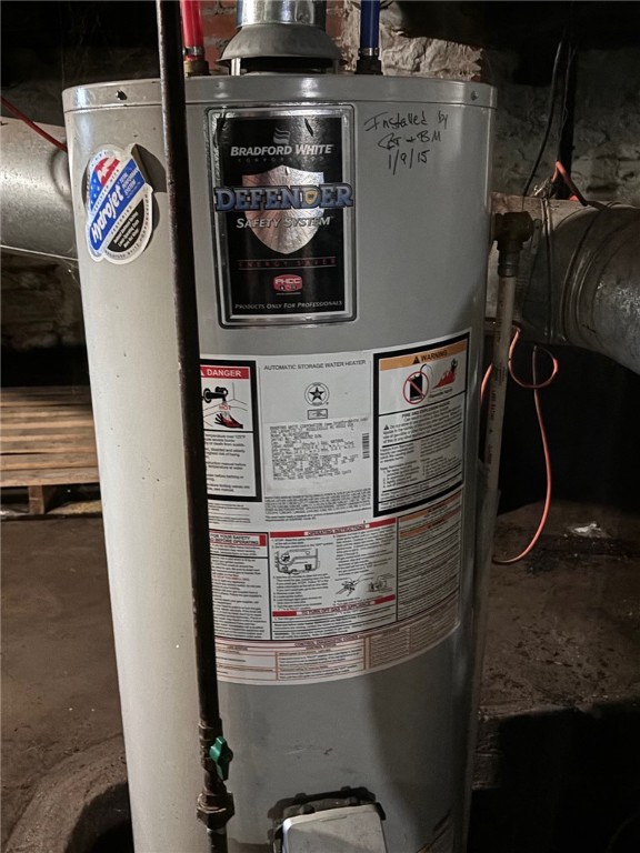 73 West Main Street Le Roy, NY 14482 - Photo 28 of 32 Hot water heater