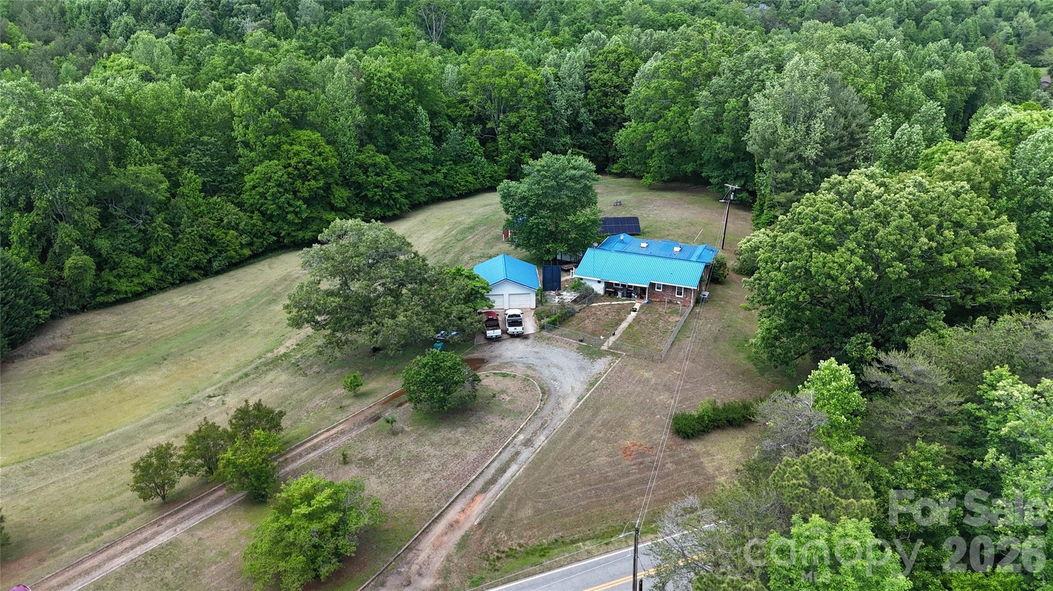 781 Rock Road Rutherfordton, NC 28139 - Photo 19 of 28 an aerial view of a house with outdoor space
