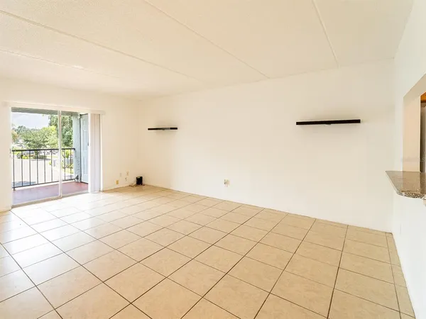 a view of empty room