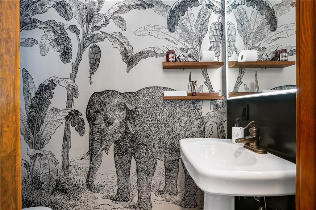 311 Derry Ridge Road Ligonier, PA 15658 - Photo 20 of 39 a bathroom with a sink and mirror