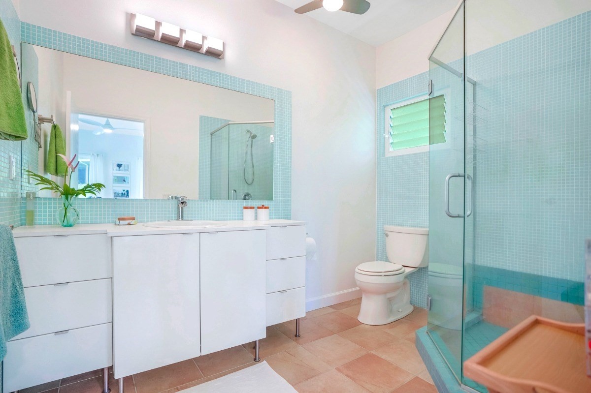 6431 Poo Road, Unit 2 Kapaa, HI 96746 - Photo 8 of 30 a bathroom with a sink a toilet and shower