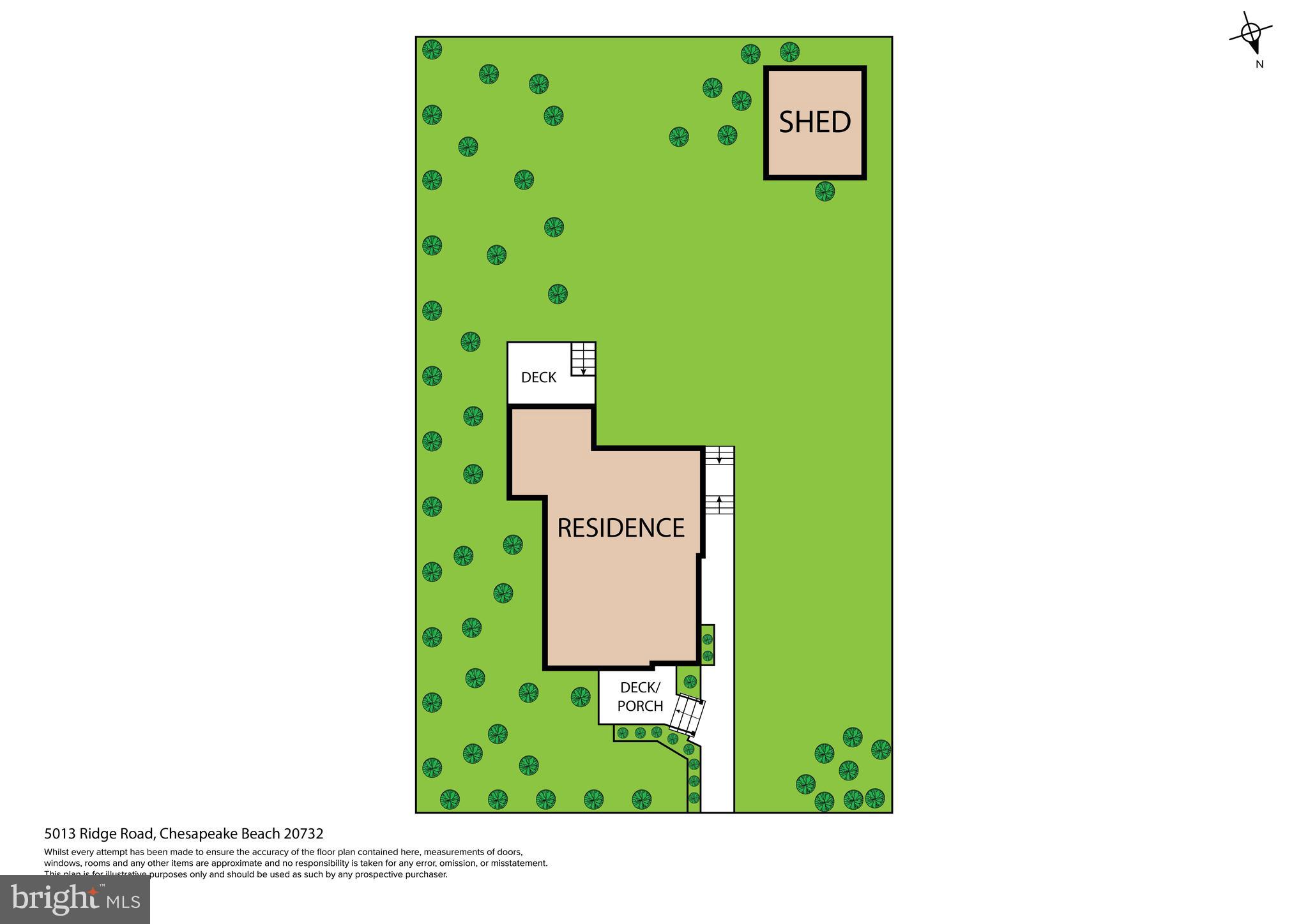5013 Ridge Road Chesapeake Beach, MD 20732 - Photo 29 of 42 Yard site