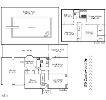 $625,000 | 130 Castlewood Drive, Cary, NC 27511